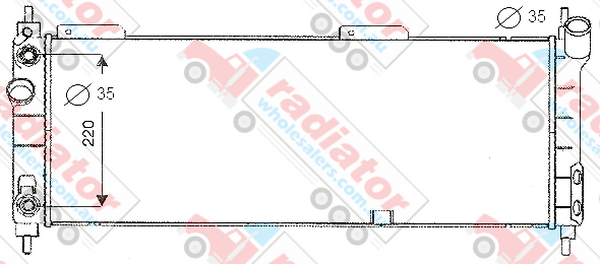 RW027121A Radiator